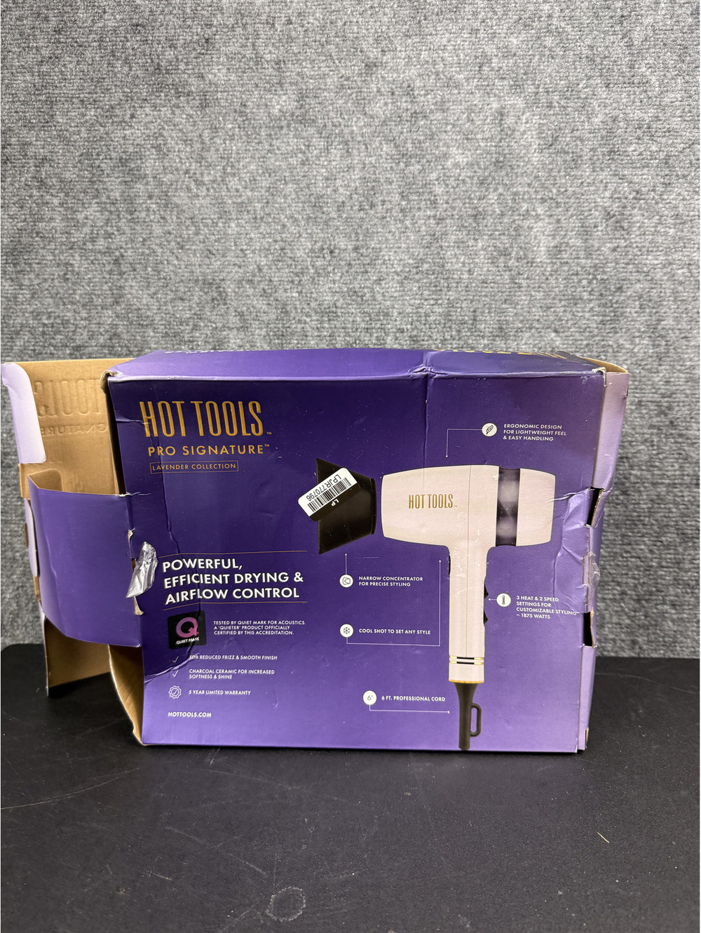 Hot Tools Pro Signature QuietAir Power Dryer Lavender